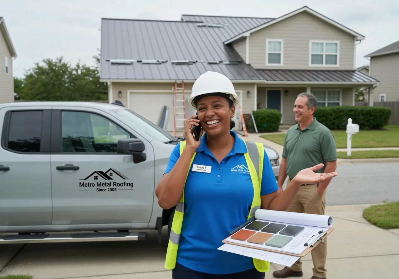 Storm Damage Metal Roof Repair in Lidderdale, IA